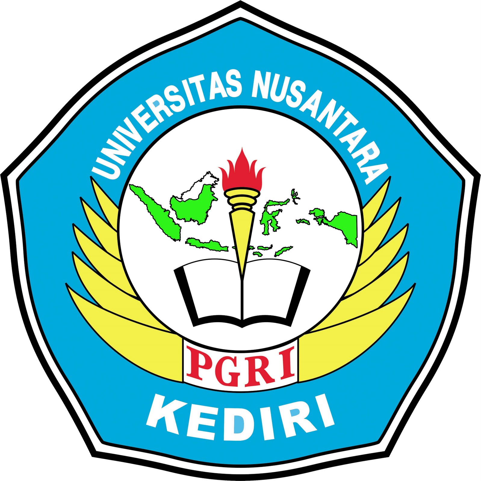 Gambar Logo PT Universitas Nusantara PGRI Kediri